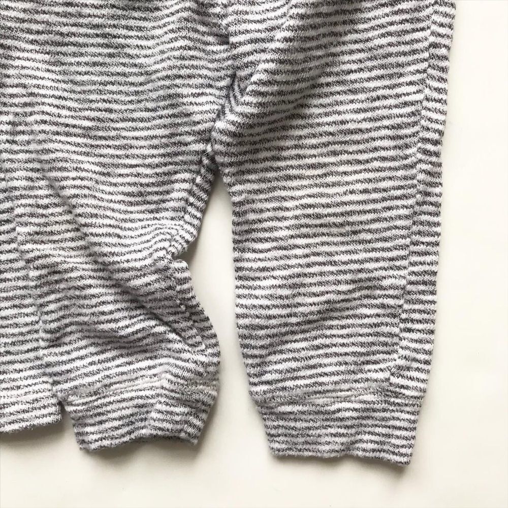 Gymboree stripe Henley hooded sweatshirt EUC 12-18m / jogger EUC 18-24m set - Picture 6 of 9